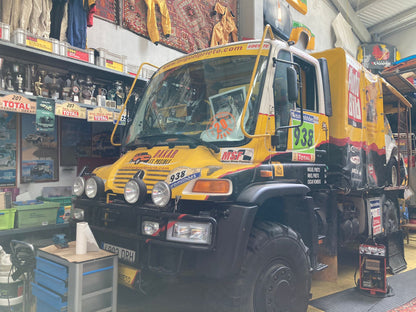 Mercedes-Benz Unimog U500 Rally Raid Assistance Truck