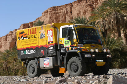 Mercedes-Benz Unimog U500 Rally Raid Assistance Truck